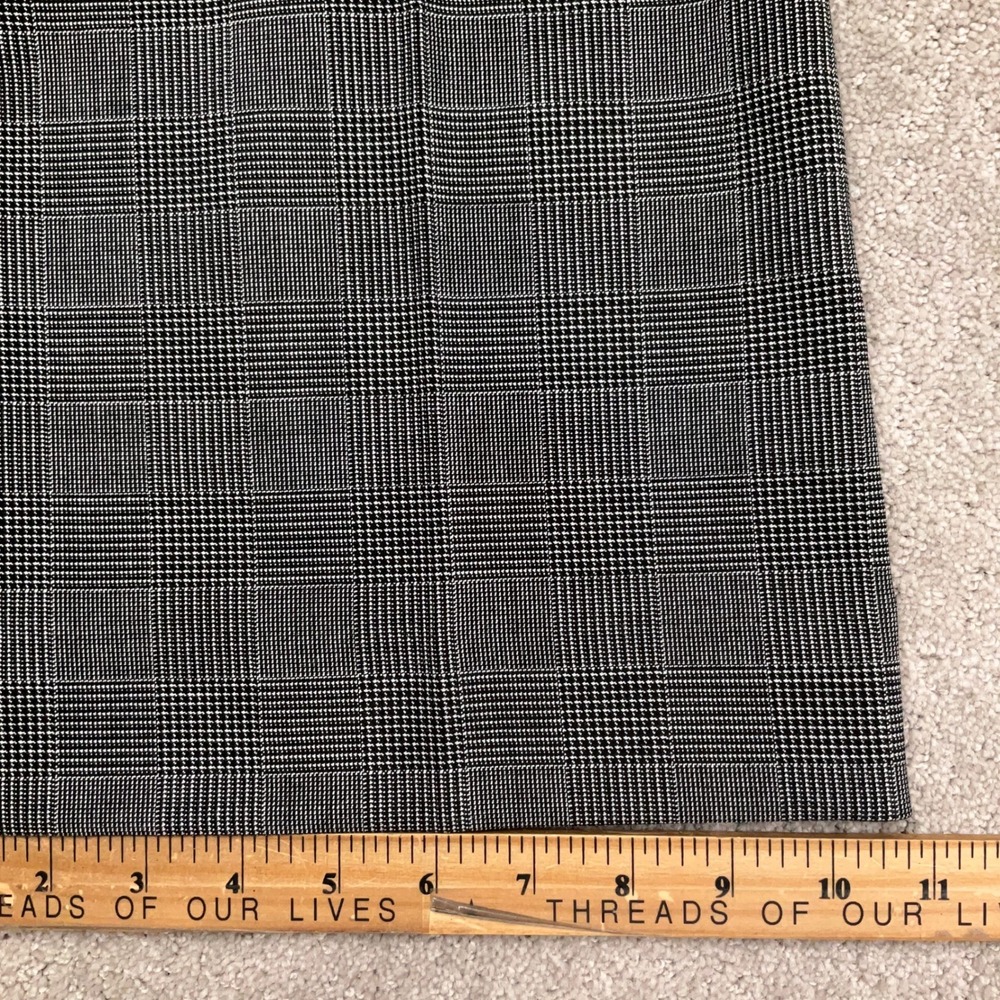 Tahari Pant Suit Women 16 Gray Glen Plaid Classic Power Suit Office Corporate - Picture 16 of 16